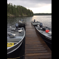 Small Boats at Pier