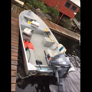 Boat Docked at Pier