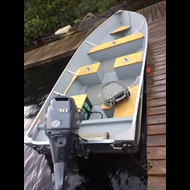 Small Boat at Pier
